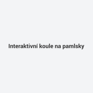 Interaktivní koule na pamlsky