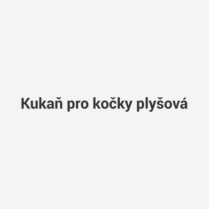 Kukaň pro kočky plyšová