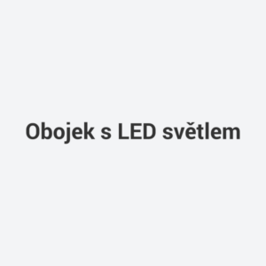 Obojek s LED světlem