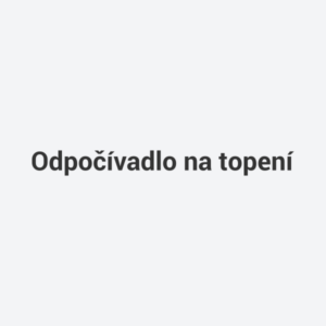 Odpočívadlo na topení